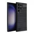 CARBON case Samsung Galaxy S24 FE tok, fekete