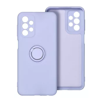 SILICONE RING case Samsung Galaxy S24 FE tok, lila