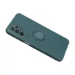 SILICONE RING case Samsung Galaxy S24 FE tok, zöld