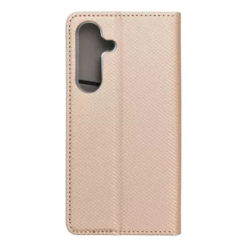 SMART CASE Book Samsung Galaxy S25 tok, arany