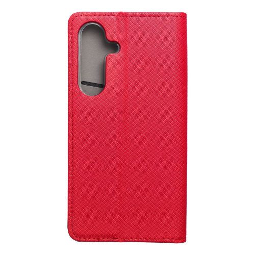 SMART CASE Book Samsung Galaxy S25 tok, piros