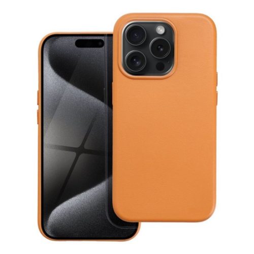 LEATHER MAG COVER case Samsung Galaxy S25 ULTRA tok, barna