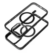 COLOR EDGE MAG COVER case compatible with MagSafe Samsung Galaxy S25 tok, fekete