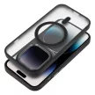 MATTE MAG COVER case compatible with MagSafe Samsung Galaxy S25 PLUS tok, fekete
