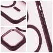 MATTE MAG COVER case compatible with MagSafe Samsung Galaxy S25 PLUS tok, szilva piros