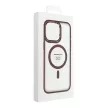 MATTE MAG COVER case compatible with MagSafe Samsung Galaxy S25 PLUS tok, szilva piros