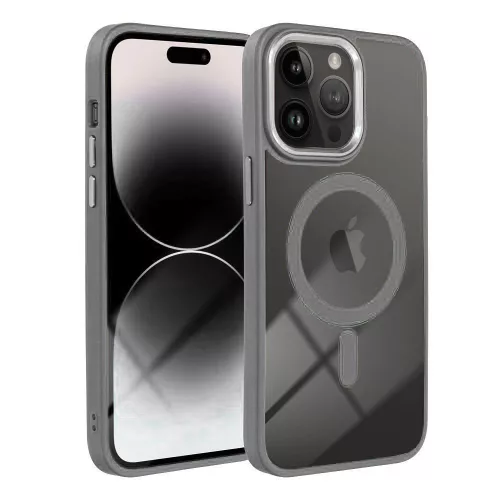 COLOR EDGE MAG COVER case compatible with MagSafe Samsung Galaxy S25 ULTRA titatnium tok, szürke