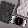 MATTE MAG COVER case compatible with MagSafe Samsung Galaxy S25 ULTRA tok, fekete