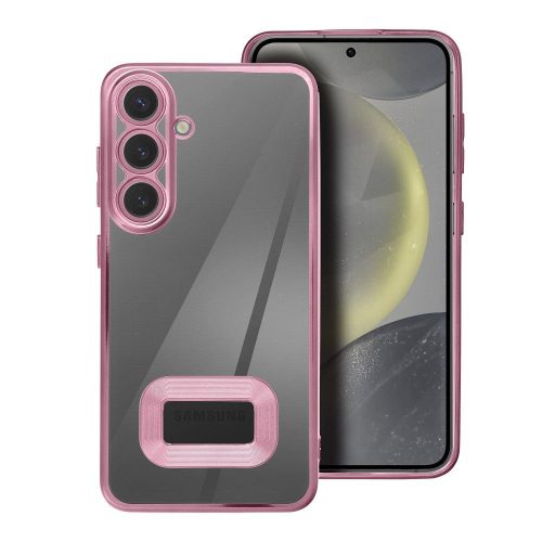 Case GLAM Samsung Galaxy S25 Plus rose tok, rózsaszín