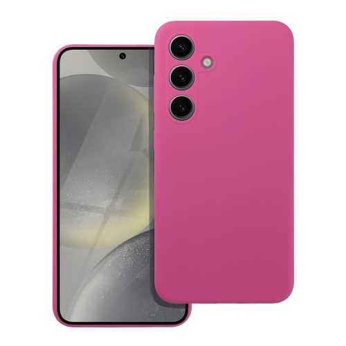Case SILICONE 2mm Samsung Galaxy S25 Ultra tok, rózsaszín