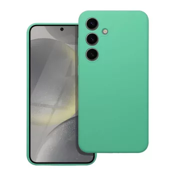Case SILICONE 2mm Samsung Galaxy S25 Ultra tok, mentazöld