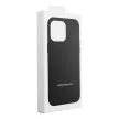 LEATHER MAG COVER case Samsung Galaxy S25 PLUS tok, fekete