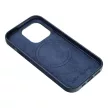 LEATHER MAG COVER case Samsung Galaxy S25 PLUS indigo tok, kék