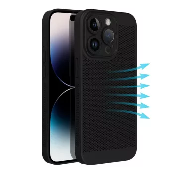 BREEZY case Samsung Galaxy S25 Ultra tok, fekete