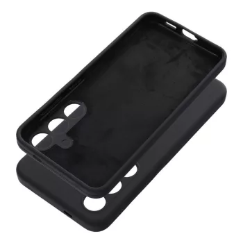 Case SILICONE 2mm SAMSUNG GALAXY S25 Plus tok, fekete