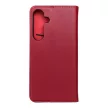 SMART PRO Book leather case Samsung Galaxy S25 Plus tok, piros