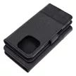 GOMMA Book Samsung Galaxy S25 tok, fekete