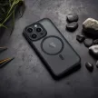 FULL MATTE MAG COVER case compatible with MagSafe for XIAOMI REDMI 14c tok, fekete