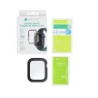 Bestsuit tok, edzett üvegfóliával Apple Watch 10 (46mm) tok, üvegfólia, fekete