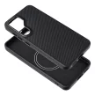 Carbon Elite Mag Cover compatible with MagSafe Samsung Galaxy S25 tok, fekete