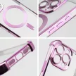 Antischock Electro IPHONE 16 Pro MagSafe tok, rózsaszín