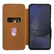 FOLIO Side Magnet book case S-PEN Samsung Galaxy S24 ULTRA tok, barna