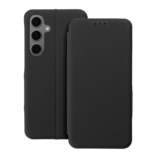 FOLIO Side Magnet book case for XIAOMI REDMI NOTE 14 tok, fekete