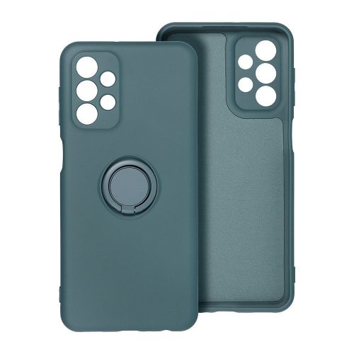 SILICONE RING case SAMSUNG GALAXY A56 5G tok, zöld