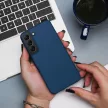 SILICONE case SAMSUNG A56 5G tok, kék