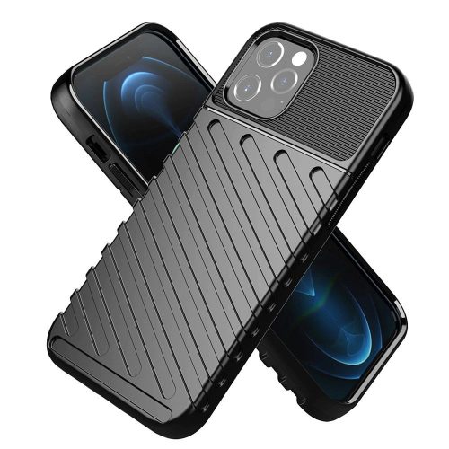 THUNDER case SAMSUNG GALAXY A56 5G tok, fekete