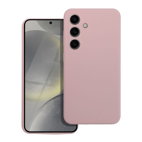 Case SILICONE 2mm SAMSUNG A56 5G sand tok, rózsaszín