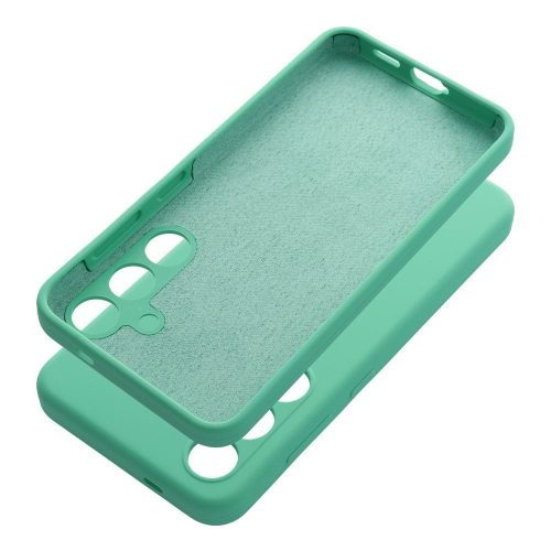Case SILICONE 2mm SAMSUNG GALAXY A26 5G tok, mentazöld