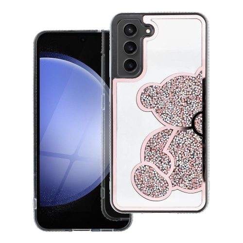 TEDDY BEAR Case SAMSUNG GALAXY A26 5G tok, rózsaszín