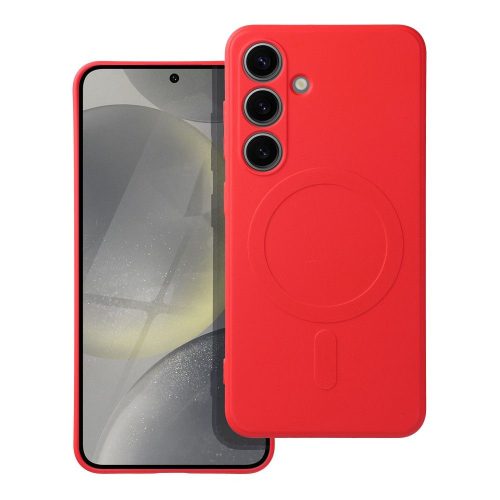 SILICONE MAG COVER case MagSafe SAMSUNG GALAXY A26 tok, piros
