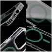 Drop Glue Colorful Ring Mag Cover compatible with MagSafe Samsung Galaxy S25 PLUS tok, zöld