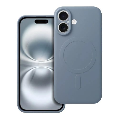 SILICONE MAG COVER case MagSafe SAMSUNG GALAXY A56 tok, kék