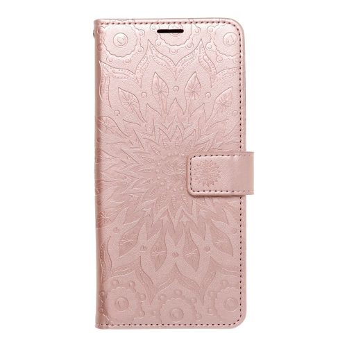 MEZZO Book case for XIAOMI Redmi Note 14 5G mandala tok, rozéarany