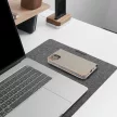 LUNA Book tok, arany for XIAOMI Redmi NOTE 14 PRO 5G / Redmi NOTE 14 PRO PLUS 5G tok, ezüst