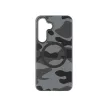 FORCELL F-PROTECT Levels with Dual Layer 4D technology, Miliatry Drop-Test compatible with MagSafe Samsung Galaxy S25 PLUS tok, fekete camo