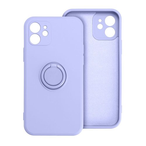 SILICONE RING case for XIAOMI Redmi Note 14 4G / 14 5G tok, lila