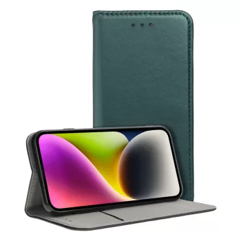   SMART MAGNETO Book case for XIAOMI Redmi Note 14 PRO 5G / 14 PRO PLUS 5G tok, zöld