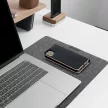 LUNA Book tok, arany for XIAOMI Redmi NOTE 14 PRO 5G / Redmi NOTE 14 PRO PLUS 5G tok, fekete
