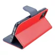 FANCY Book case for XIAOMI Redmi Note 14 PRO 5G / 14 PRO PLUS 5G red / tok, sötétkék