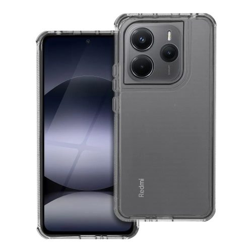MATRIX CLEAR Case for XIAOMI Redmi Note 14 4G tok, fekete