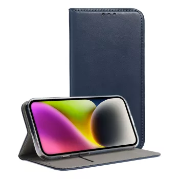 SMART MAGNETO Book case for XIAOMI 15 tok, sötétkék