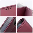 SMART MAGNETO Book case for XIAOMI 15 PRO tok, bordó