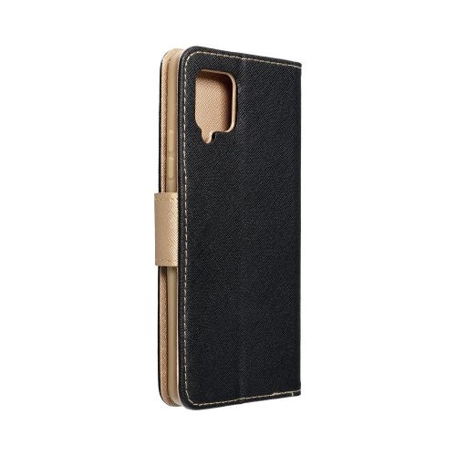 FANCY Book case SAMSUNG GALAXY A26 tok, fekete/arany