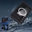 Waterproof case SHELLBOX MARS metal ring SAMSUNG GALAXY S25 tok, fekete