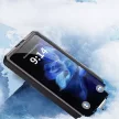 Waterproof case SHELLBOX MARS metal ring SAMSUNG GALAXY S25 Ultra tok, fekete