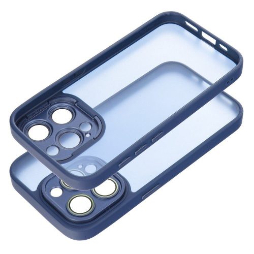 VARIETE Case IPHONE 16e tok, sötétkék tok, kék
